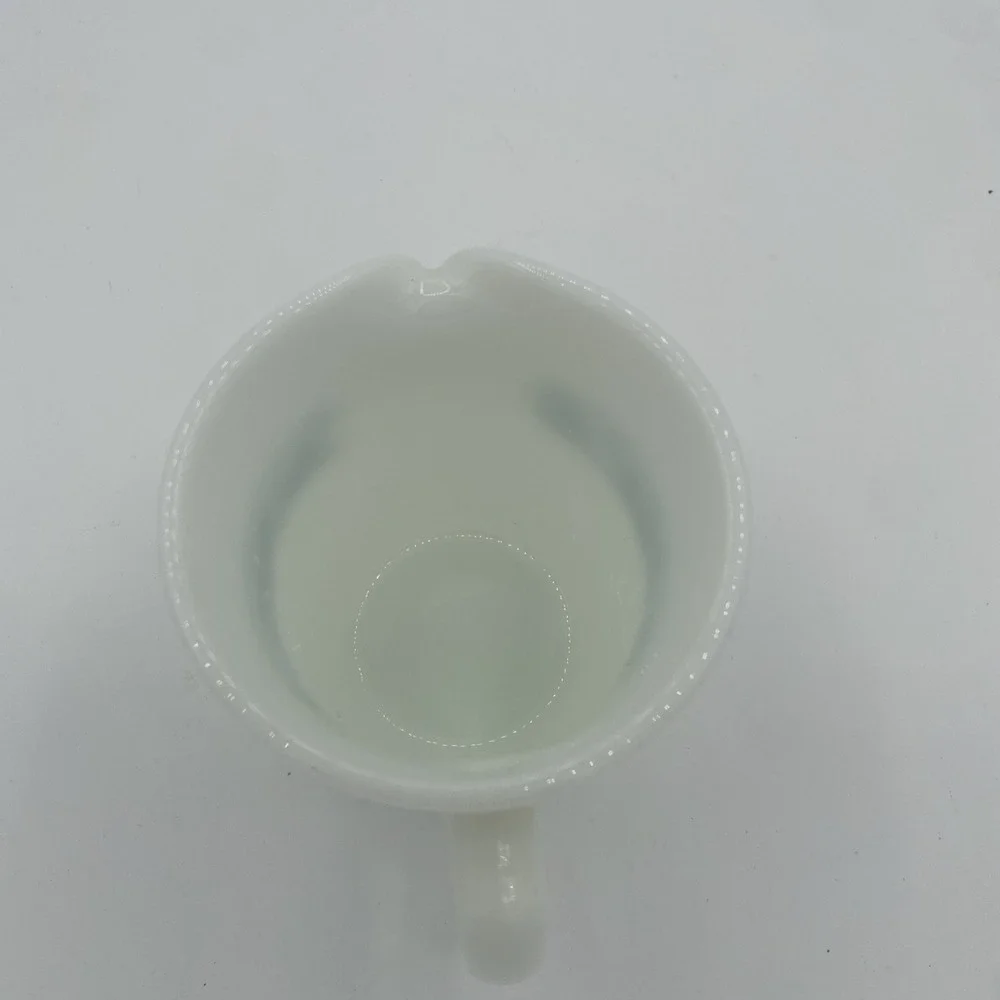 Vintage Pyrex Creamer Old Town Blue Onion Milk Glass #28 USA Made